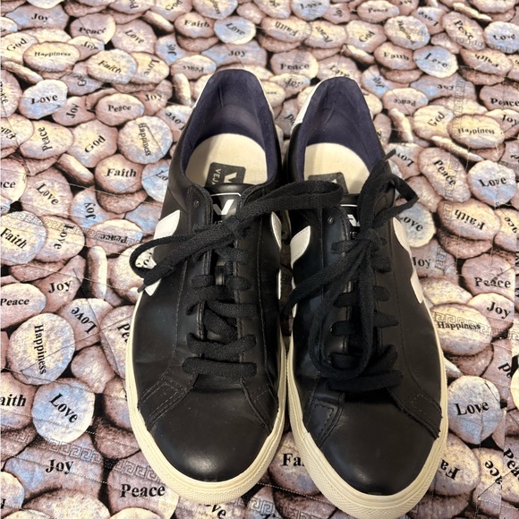 Veja Women’s Black and White Sneakers - Picture 3 of 3